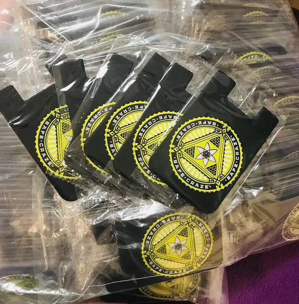 Safe Craze Stick on Phone Card Holder