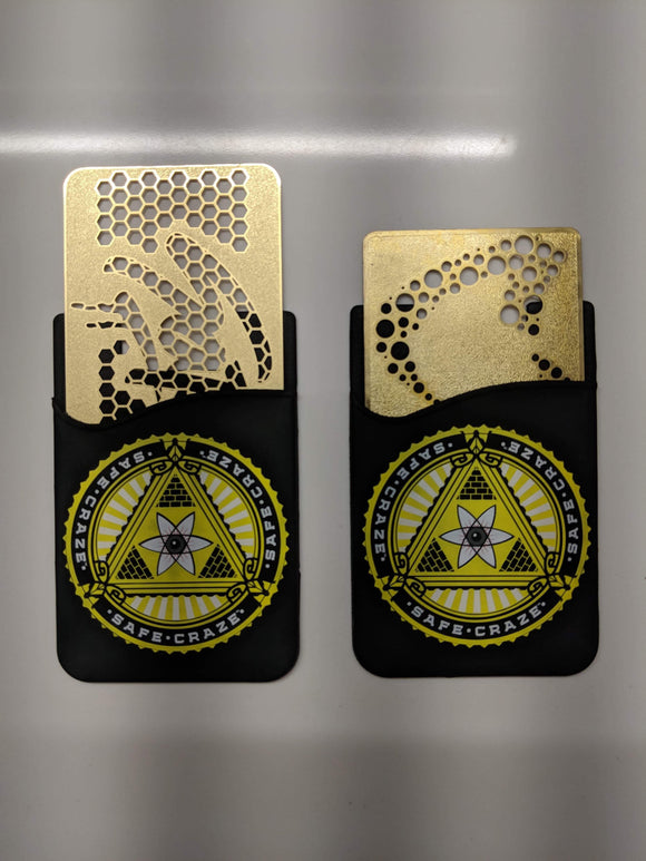 Safe Craze Stick on Phone Card Holder