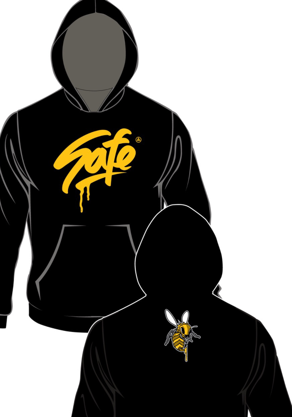 SAFE SCRIPT PULLOVER HOODY