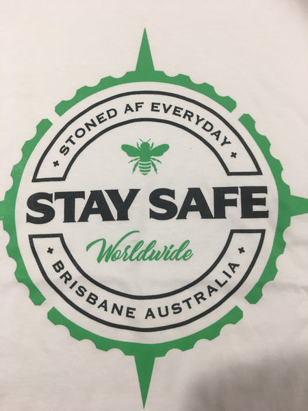 Safe Compass White T-shirt - White